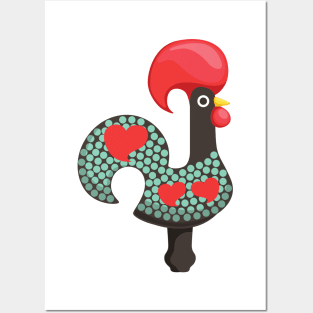 Barcelos Rooster Posters and Art